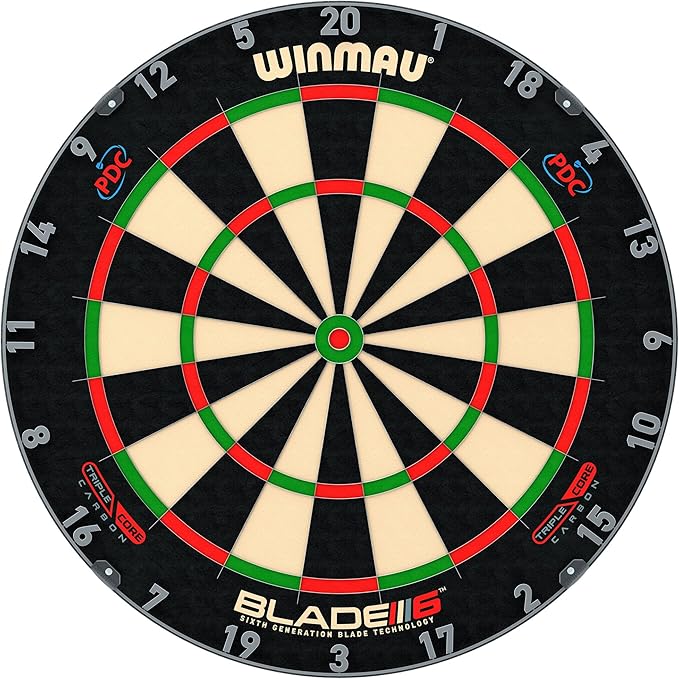 WINMAU Darts Blade 6 Triple Core Dartboard