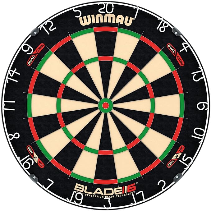 WINMAU Darts Blade 6 Dual Core Professional Dartboard