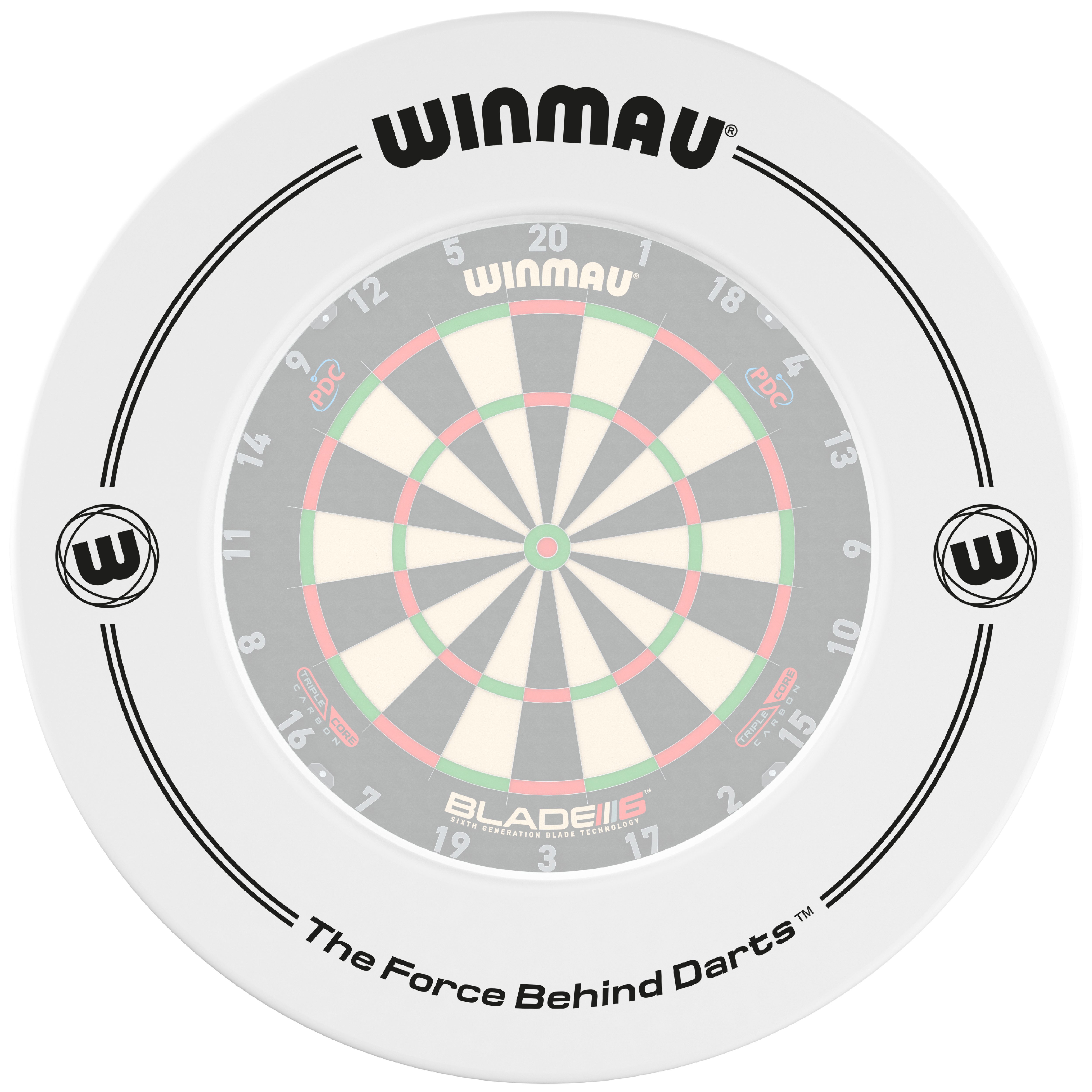 WhitePrinted_Surround_Winmau - Image 2