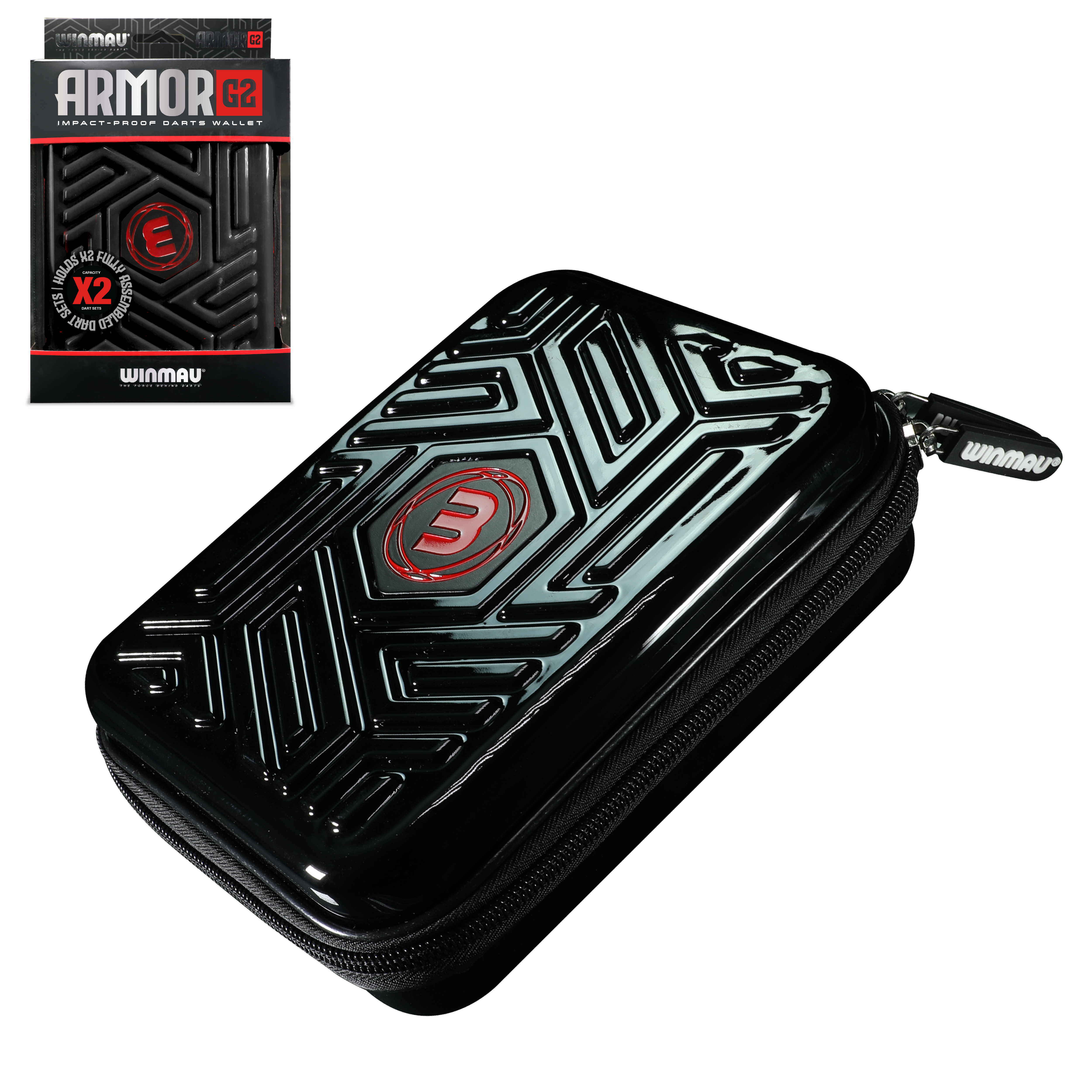 Winmau Armor G2 Dart Wallet Black