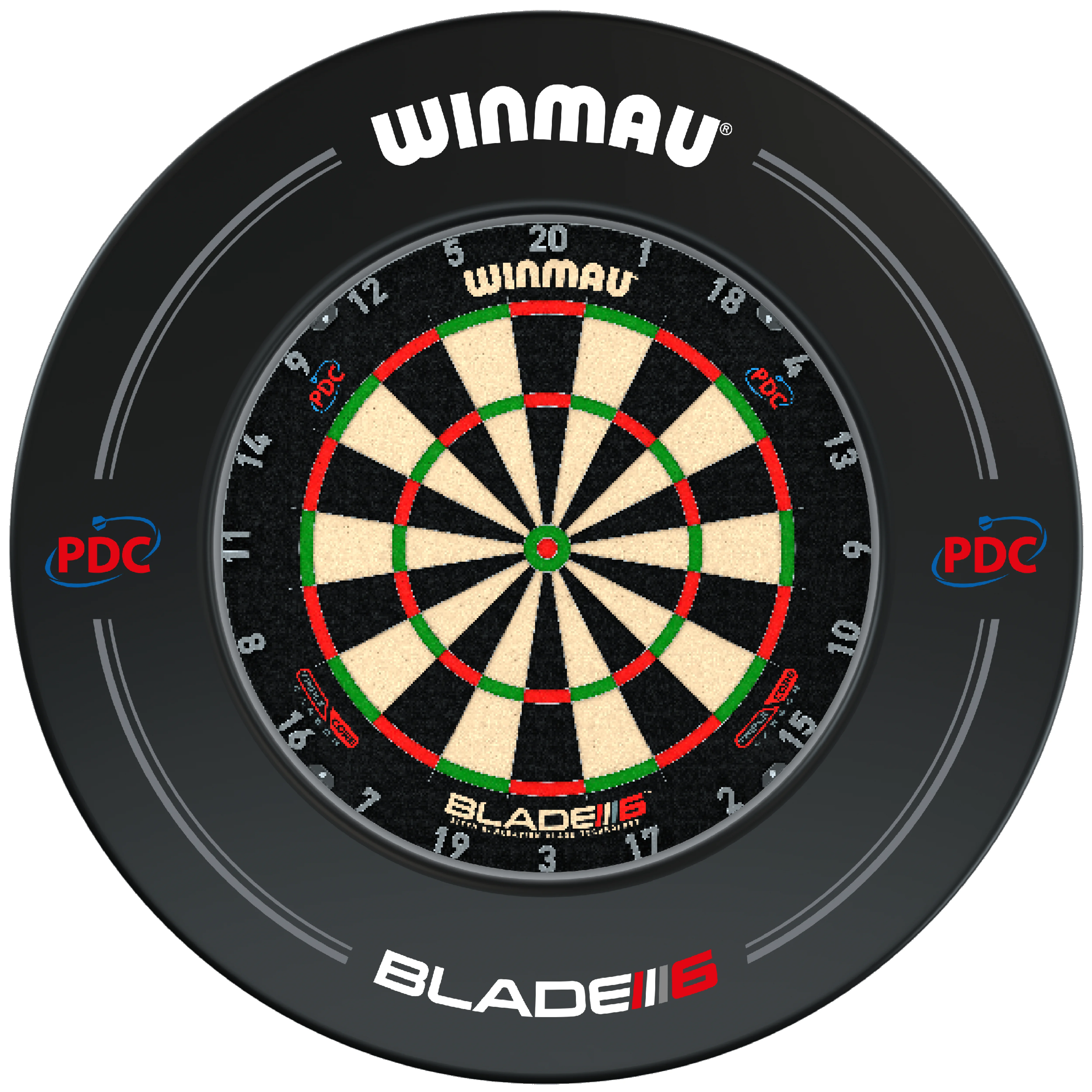 Winmau PDC Dartboard Surround Black