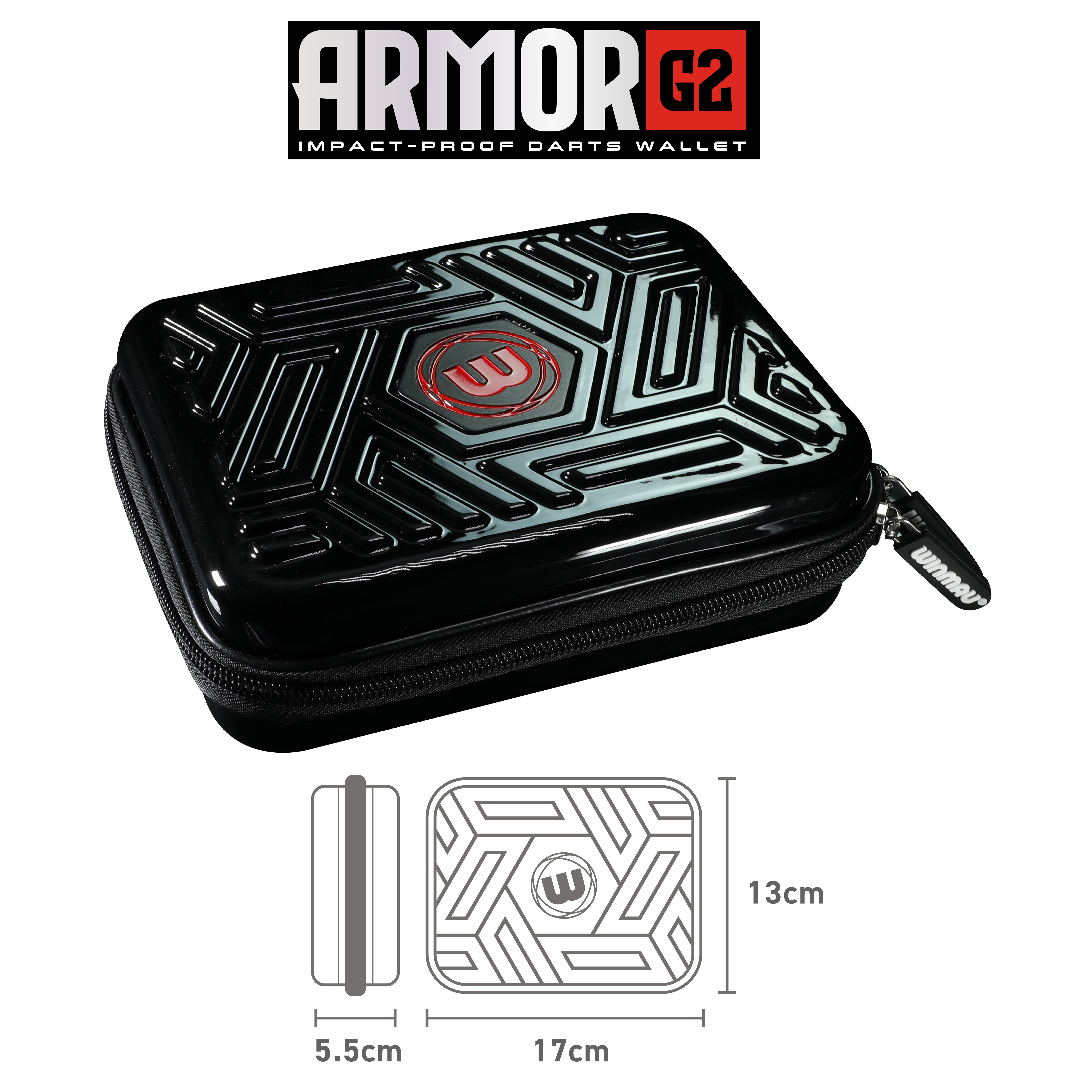 8343 Armor G2 Dart Wallet Black Image 4